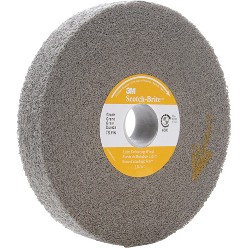 Meule d'&eacute;barbage l&eacute;g&egrave;re Scotch-Brite LD-WL MAS Chibougamau