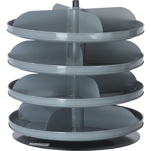 Modules de stockage Rotabin, 60 lb Capacit&eacute; par niveau, 6 Niveau(x), 26-1/8" ha x 17" dia MAS Chibougamau