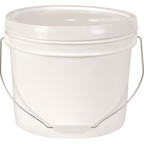 General Purpose Pail without Lid, Plastic, 11.4 L MAS Chibougamau