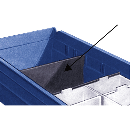 Shelf Bins - Bin Dividers MAS Chibougamau