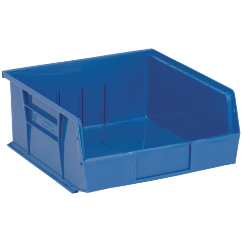 Bacs ultra empilable & suspendable, 11" la, 5" h x 10-7/8" p, Bleu MAS Chibougamau