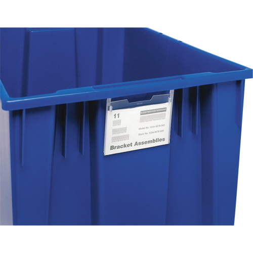 Label Holder for Stack & Nest Tote MAS Chibougamau