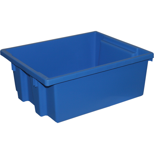 Contenants De Rangement Stack-N-Nest, 6" x 15,25" x 12,25", Bleu MAS Chibougamau