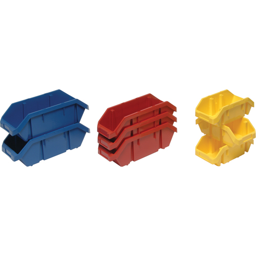 Boîtes &agrave; ramassage rapide "Quick Pick", 5" x 6,625" x 9,5", Rouge MAS Chibougamau