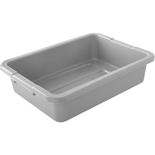 Boîtes utilitaires - Gris, 5" ha x 15" p x 20" lo, Plastique, Gris MAS Chibougamau
