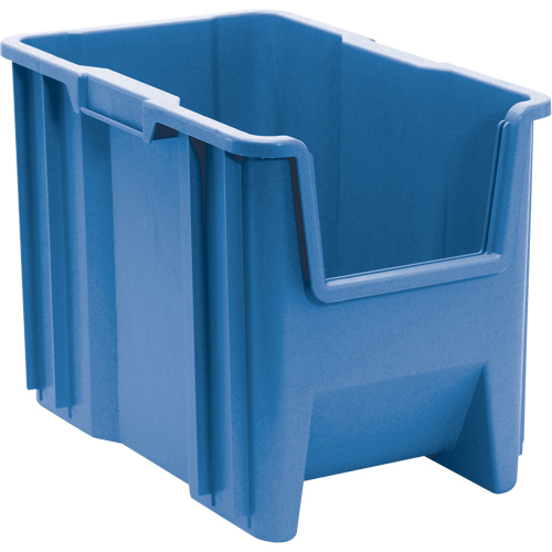 Contenants &agrave; empiler g&eacute;ants, 10,875" la x 17,5" p x 12,5" h, Bleu MAS Chibougamau