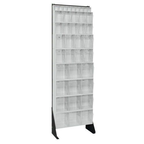 Tip-Out Bins Stand, 23-5/8" W x 8" D x 75" H, 36 Drawers MAS Chibougamau