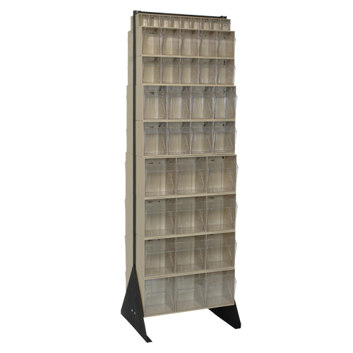Support pour bacs basculants, 23-5/8" la x 16" p x 75" h, 72 tiroirs MAS Chibougamau