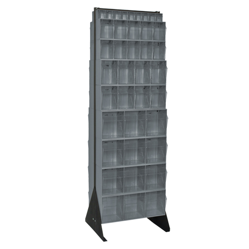 Support pour bacs basculants, 23-5/8" la x 16" p x 75" h, 72 tiroirs MAS Chibougamau