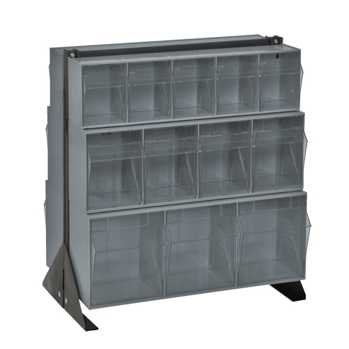 Support pour bacs basculants, 23-5/8" la x 16" p x 28" h, 24 tiroirs MAS Chibougamau