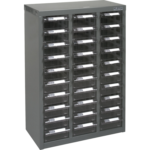 Casiers pour pi&egrave;ces KPC-700, Acier galvanis&eacute;, 30 tiroirs, 17-1/2" x 8-7/10" x 25-3/10", Gris MAS Chibougamau