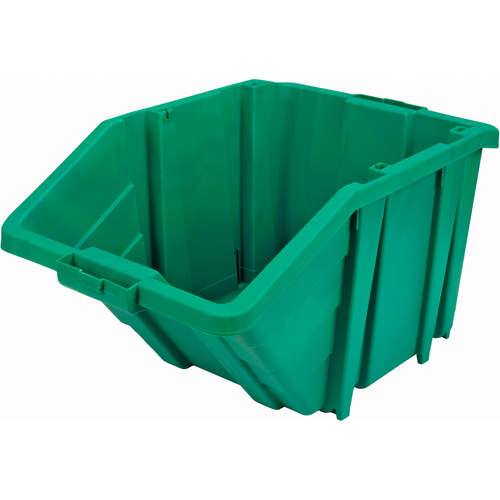 Bac g&eacute;ant en plastique, 15-1/2" la x 13" H x 25" p, Vert, Capacit&eacute; 200 lb MAS Chibougamau