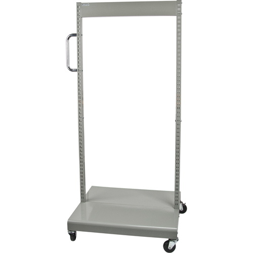 Mobile Tilt Bin Rack - Cart Only, Double-sided, 26-1/4" W x 22" D x 57-1/2" H MAS Chibougamau