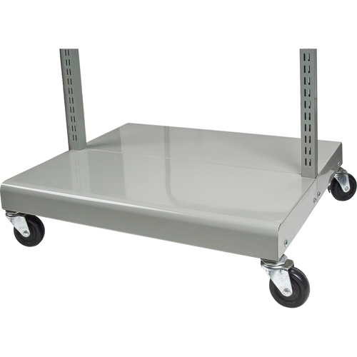Mobile Tilt Bin Rack - Cart Only, Double-sided, 26-1/4" W x 22" D x 57-1/2" H MAS Chibougamau