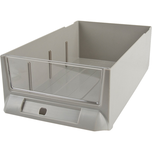 Tiroir de rechange pour armoires de pi&egrave;ces KPC-200, Plastique, 5-3/8" la x 9-13/16" p, 3-3/10" h, Gris MAS Chibougamau