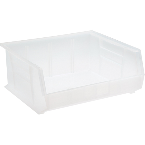 Clear-View Ultra Stack & Hang Bin, 16-1/2" W x 7" H x 14-3/4" D, Clear MAS Chibougamau