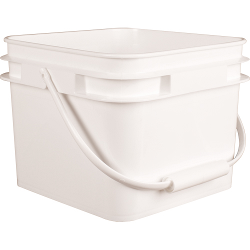 Square Pail, Plastic, 2.1 gal. MAS Chibougamau