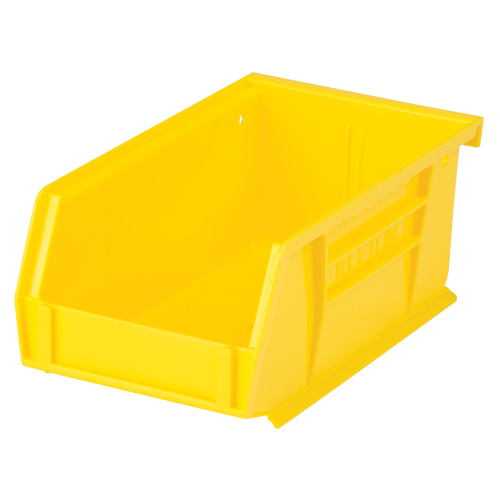 Bac empilable & &agrave; suspendre, 4-1/8" la, 3" h x 7-3/8" p, Jaune MAS Chibougamau