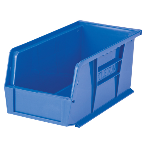 Bac empilable & &agrave; suspendre, 5-1/2" la, 5" h x 10-7/8" p, Bleu MAS Chibougamau