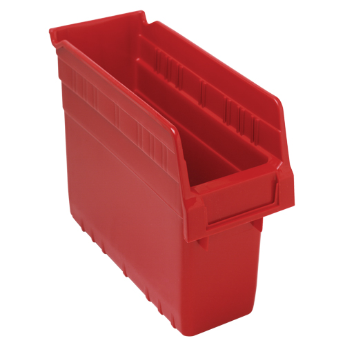 Bacs pour &eacute;tag&egrave;re Store-Max, 4-3/8" la x 8" H x 11-5/8" p, Rouge, Capacit&eacute; 44 lb MAS Chibougamau