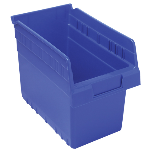 Bacs pour &eacute;tag&egrave;re Store-Max, 6-5/8" la x 8" H x 11-5/8" p, Bleu, Capacit&eacute; 44 lb MAS Chibougamau