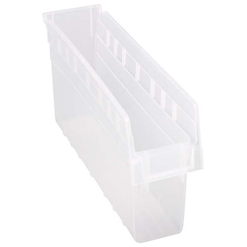 Bacs pour &eacute;tag&egrave;re Store-Max, 4-3/8" la x 8" H x 17-7/8" p, Transparent, Capacit&eacute; 56 lb MAS Chibougamau