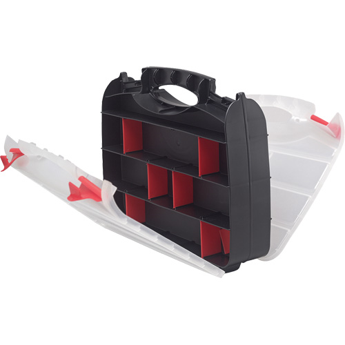 Boîte &agrave; compartiments en plastique, 10,25" la x 12,25" p x 3" h, 32 compartiments MAS Chibougamau