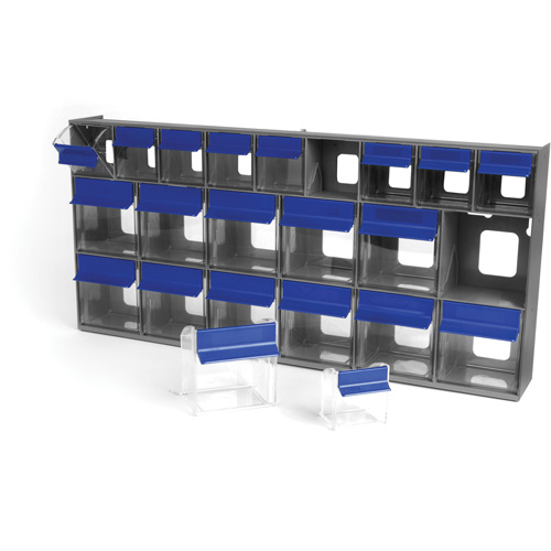 Compartiments pour bacs inclinables, 23-5/8" la x 3-5/8" p x 11-1/6" h, 21 tiroirs MAS Chibougamau