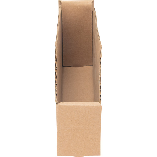 Boîtes profondes en carton ondul&eacute;, 1-15/16" la x 11-1/4" p x 4-1/2" h, Beige MAS Chibougamau