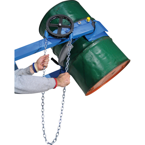 Manipulateurs de barils Hydra-Lift, Capacit&eacute; 55 gal. US (45 gal. imp.) MAS Chibougamau
