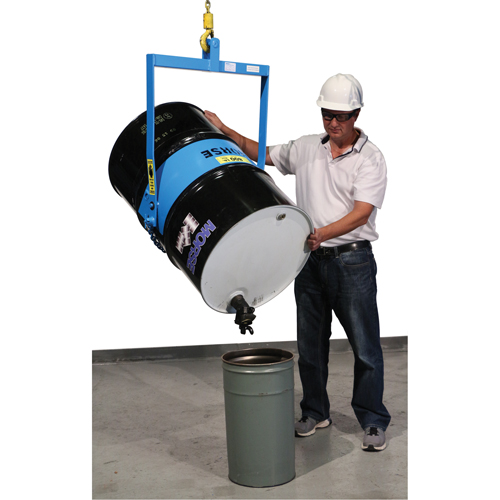 Leveurs de baril - Inclinaison manuelle, Baril de 55 gal. US (45 gal. imp.), Capacit&eacute; 800 lb/363 kg MAS Chibougamau
