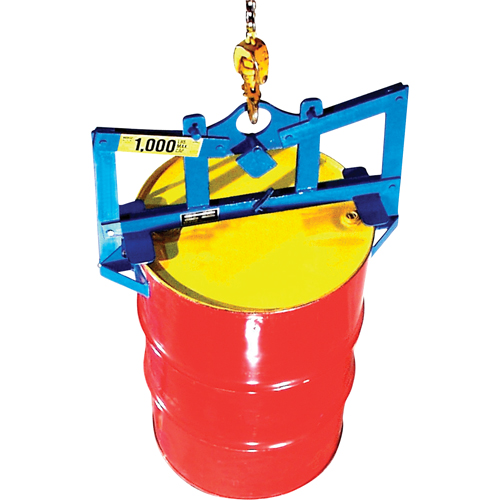 Automatic Vertical Drum Lifters, 55 US gal. (45 Imperial Gal.), 1000 lbs./454 kg. Cap. MAS Chibougamau