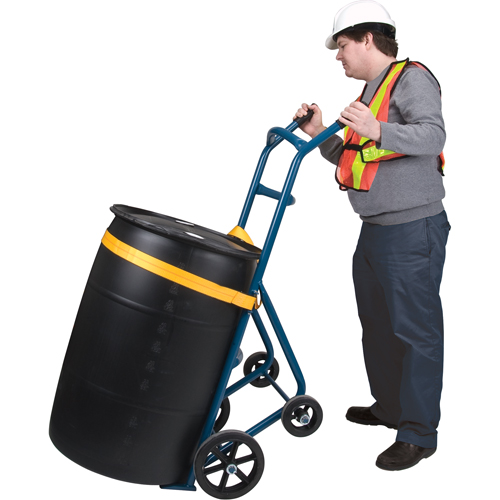 Drum Hand Truck , Steel Construction, 25 - 55 US Gal. (20 - 45 Imperial Gal.) MAS Chibougamau