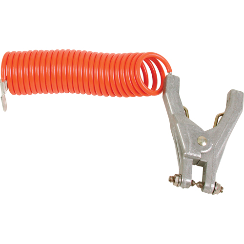 Coiled Grounding Clamps, 120" Long MAS Chibougamau