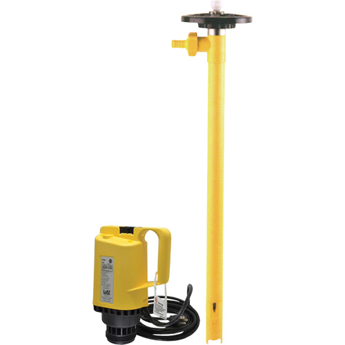 Electric Drum Pumps, Polypropylene, 45 GPM MAS Chibougamau