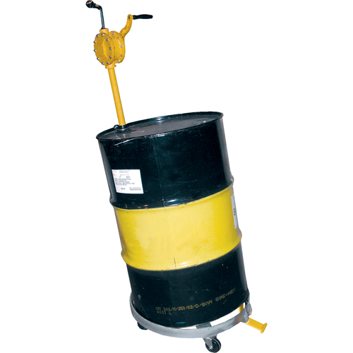 Chariots &agrave; inclinaison pour baril, Acier, Capacit&eacute;e 1200 lb, Diam&egrave;tre 23-1/2", Roue en Fonte MAS Chibougamau