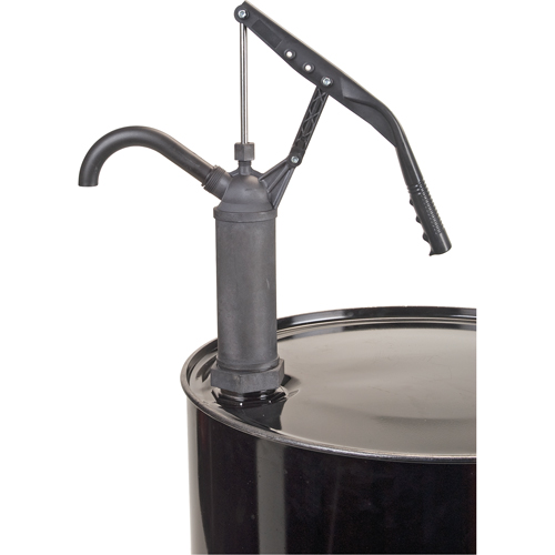 Pompe &agrave; baril de type levier, Polypropyl&egrave;ne, 14 oz/course, Pour barils de 5-55 gal. MAS Chibougamau