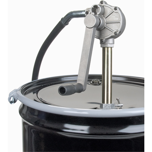 Pompes rotatives pour barils, Aluminium, Pour capacit&eacute; 15-55 gal., 6-3/4 oz par r&eacute;volution MAS Chibougamau