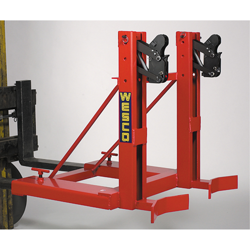 Gator Grip Forklift Attachment for Drum Handling, For 30 US Gal. (25 Imperial Gal.) / 50 US Gal. (41.6 Imperial Gal.) / 80 US Gal. (66.6 Imperial Gal.) MAS Chibougamau