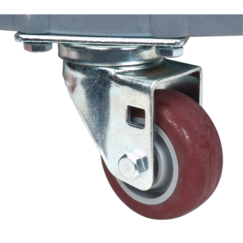 Socle roulant pour baril de confinement des fuites, 24,25" dia. X 7,625" h, Cap. de d&eacute;versement 1,5 gal. US MAS Chibougamau