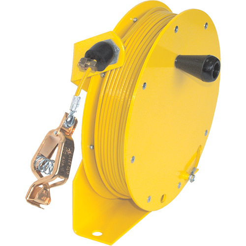 Static Grounding Hand Wind Reels, 100' Length MAS Chibougamau