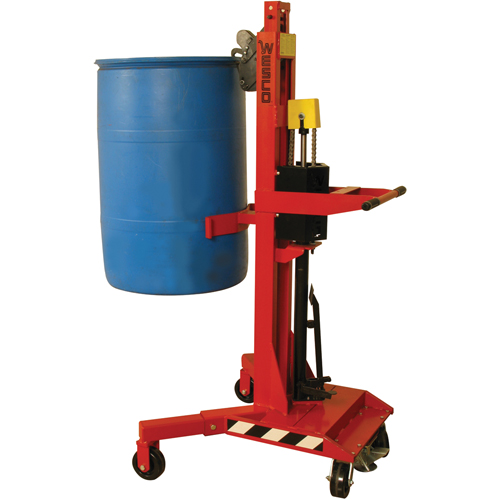Manipulateur ergonomique de baril &agrave; port&eacute;e &eacute;lev&eacute;, DM-100-HR, 30 - 85 gal. US (25 - 70 gal. imp.) MAS Chibougamau