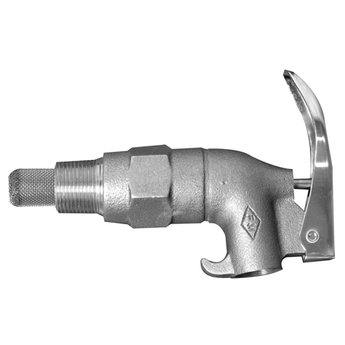 Zinc Drum Faucet with Flame Arrestor , Zinc Alloy, 3/4" NPT Inlet MAS Chibougamau