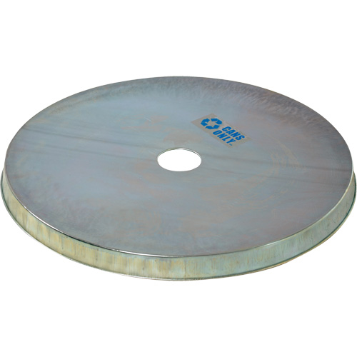 Galvanized Steel Drum Cover with Can Opening MAS Chibougamau