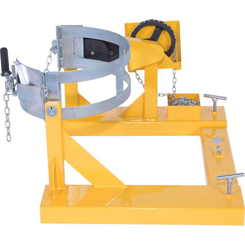 Porte-baril pour chariot &agrave; fourche, Pour 55 gal. US (45,8 gal imp&eacute;rial) MAS Chibougamau