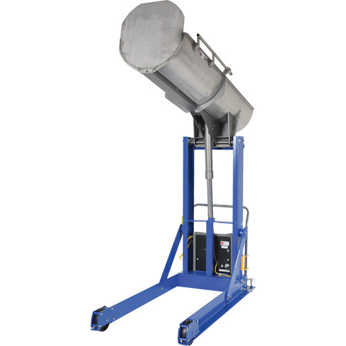 Tombereau hydraulique portatif pour baril, Pour 30 - 55 gal. US (25 - 45,8 gal. imp.) MAS Chibougamau