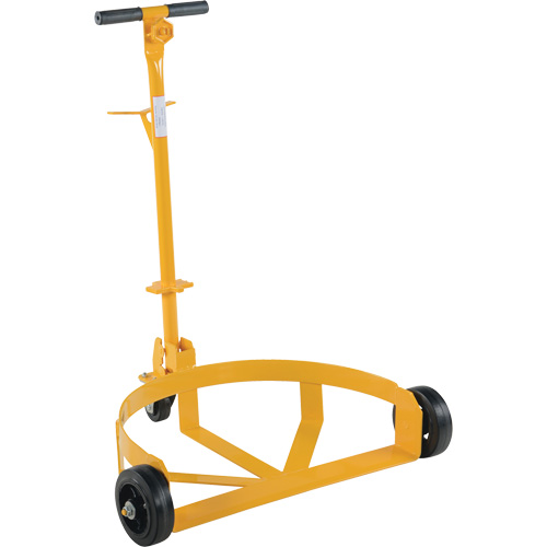 Chariot &agrave; profil bas pour barils, Fabriqu&eacute; en Acier, 30 - 55 gal. US (25 - 45,8 gal. imp.) MAS Chibougamau