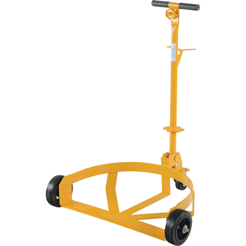 Chariot &agrave; profil bas pour barils, Fabriqu&eacute; en Acier, 30 - 55 gal. US (25 - 45,8 gal. imp.) MAS Chibougamau