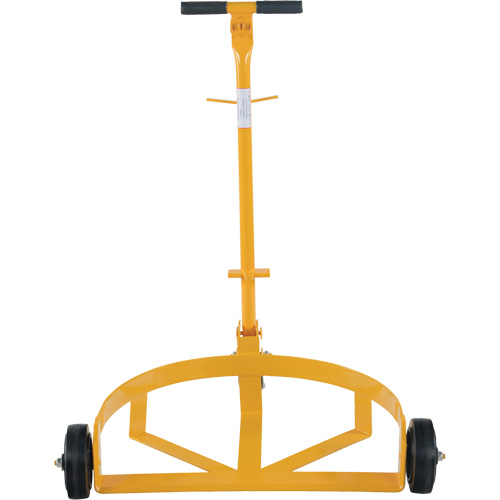 Chariot &agrave; profil bas pour barils, Fabriqu&eacute; en Acier, 30 - 55 gal. US (25 - 45,8 gal. imp.) MAS Chibougamau