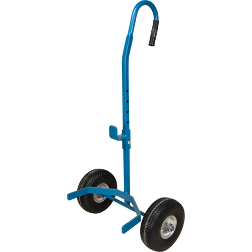 Cylinder Cart, Flat-Free Wheels, 15-1/2" W x 14-1/4" L Base, 600 lbs. MAS Chibougamau